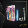 Silver Beaded Anal Vibrator AD-012