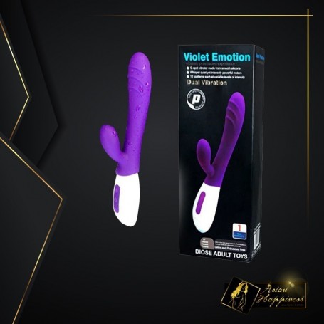 Violet Emotion Rabbit Vibrator RV-033
