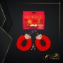Fetish Fantasy Beginner's Furry Cuffs in Red BDSM-004