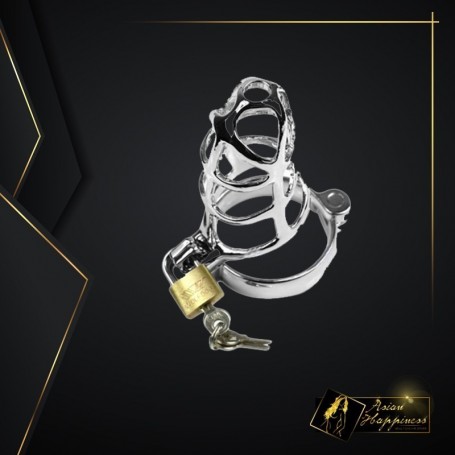 Chastity Steel Lock Device for Men BDSM-010