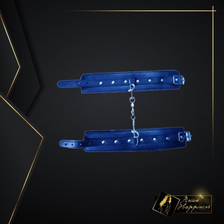 Premium Leather Naughty Nurse Wrist Cuffs Bondage Gear BDSM-021