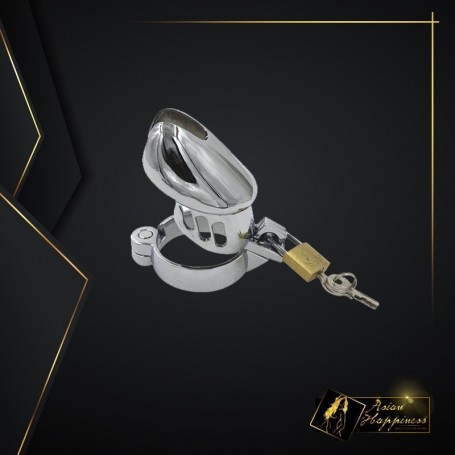 3 Size Metal Male Chastity Device Belt Cock Cages BDSM-022