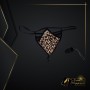 Leopard Grain Underwear Remote control vibrating t-back VP-002
