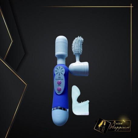 16 Speed Cordlless Magic Wand Massager VM-008