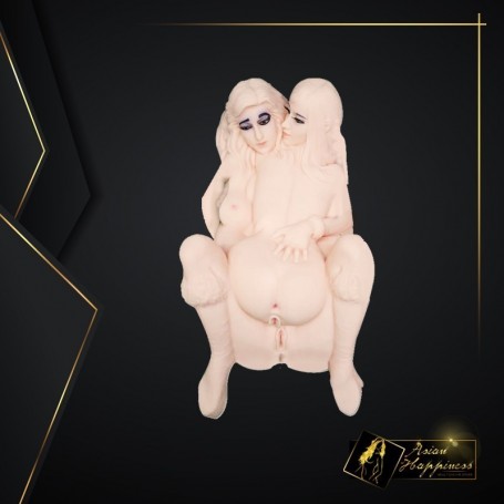 Double Decker 4 Wholes Real Sex Doll SRD-003