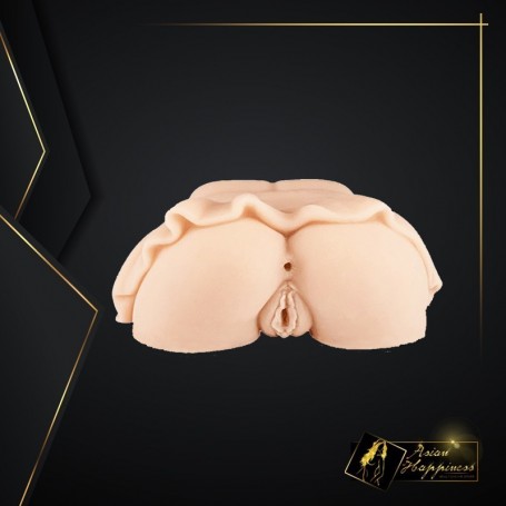 Artificial Silicone Mini skirt Ass & Vagina Masturbator BAV-018