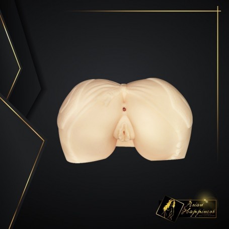 Silicone Jeans Ass & Vagina Masturbator BAV-020