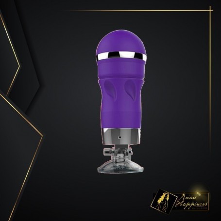 Electric Real Voice Remote Control Flashlight Masturbator FM-032