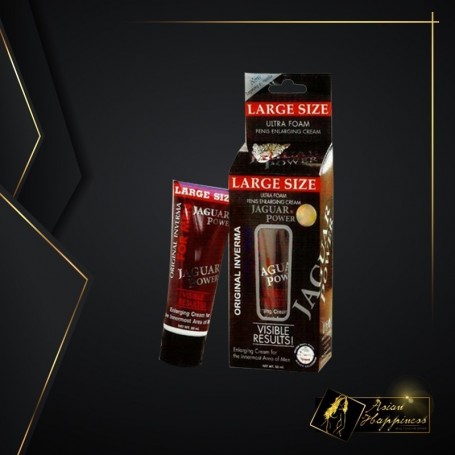 Jaguar Power Ultra Foam Penis Enlargement Cream 50ml PEC-001