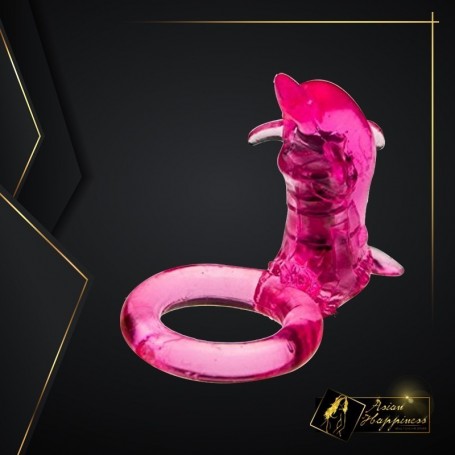 Dolphin Cock Ring Vibrator CR-005