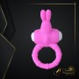 Rabbit Vibrating Penis Ring Blue Lolly CR-018