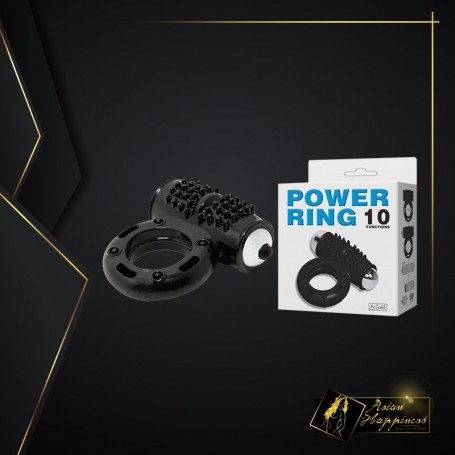 Pretty Love Black Power Ring CR-021